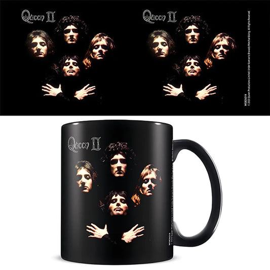 Queen (Queen II) 11oz/315ml Black Mug