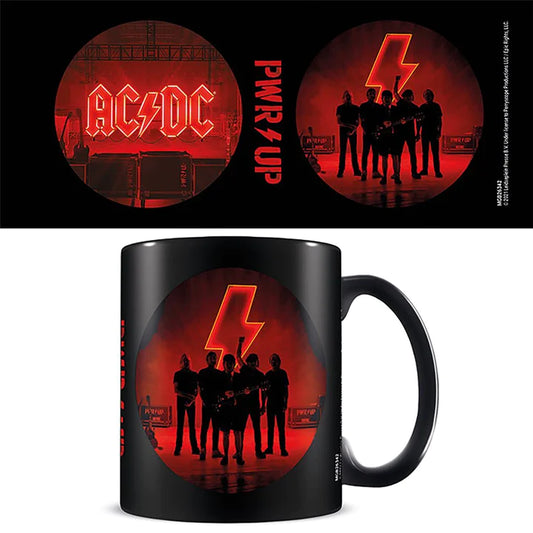 AC/DC (Pwr/Up) 11oz/315ml Black Mug