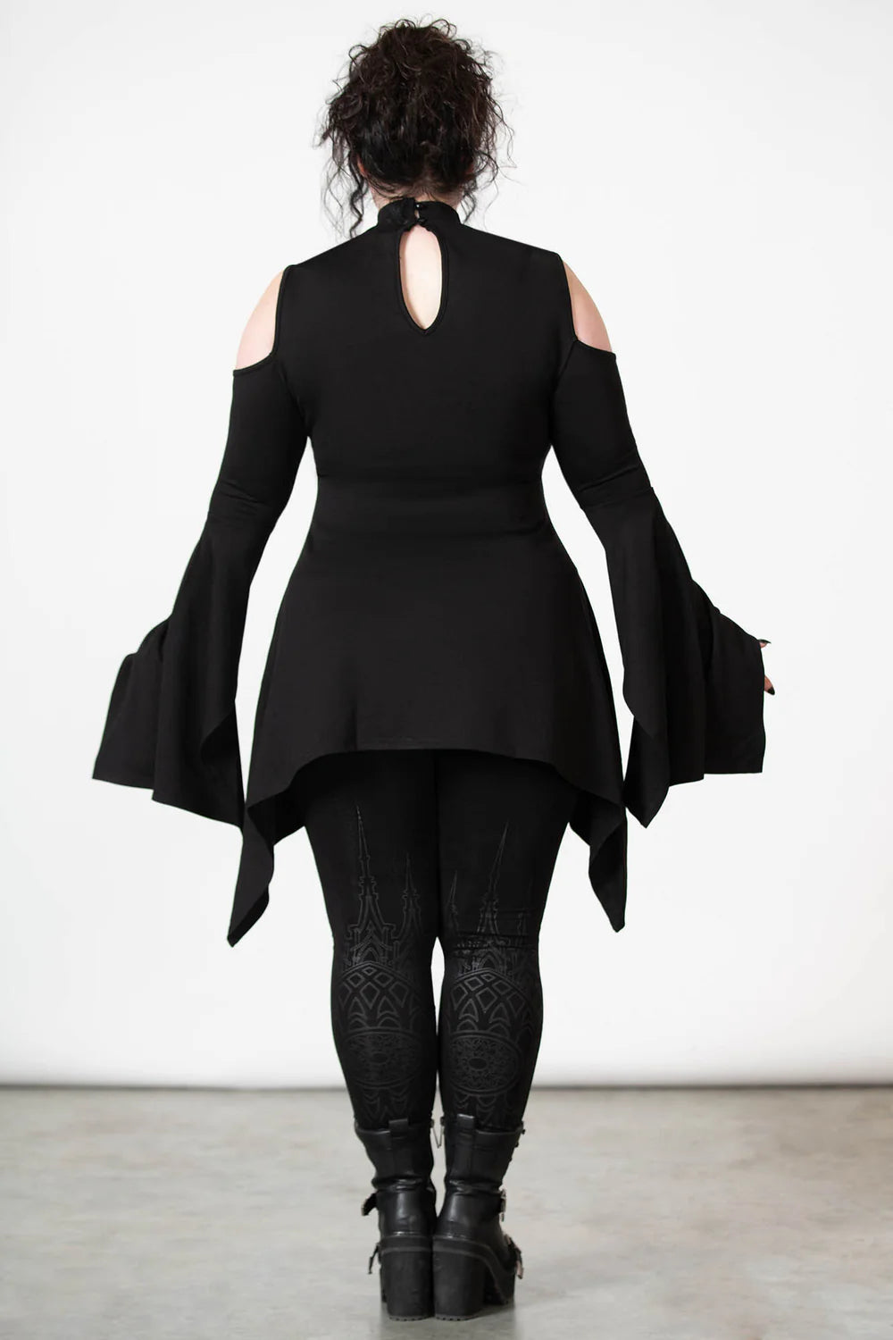 Killstar - Moonshine Cold Shoulder Top