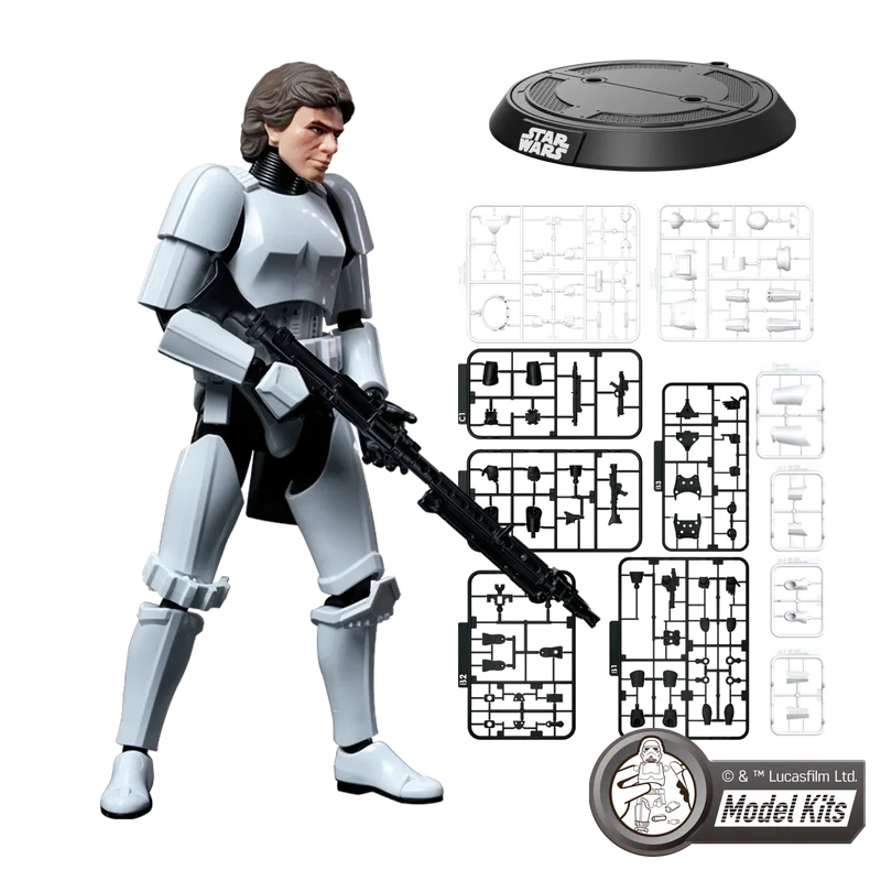 Blokees Star Wars: A New Hope™ Champion Class 03 HAN SOLO Stormtrooper Disguise Version Model Kits