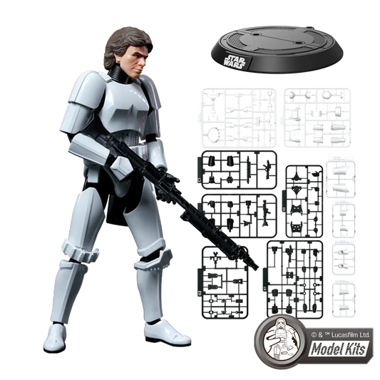 Blokees Star Wars: A New Hope™ Champion Class 03 HAN SOLO Stormtrooper Disguise Version Model Kits