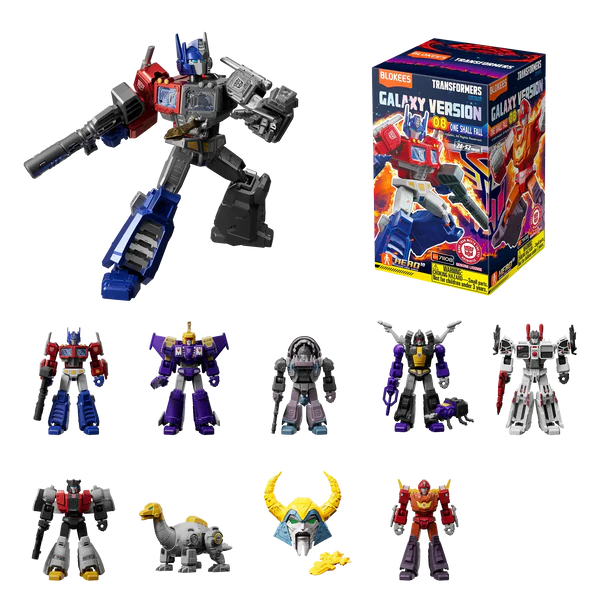 Blokees Transformers Plastic Model Kit Galaxy Version 08 One Shall Fall