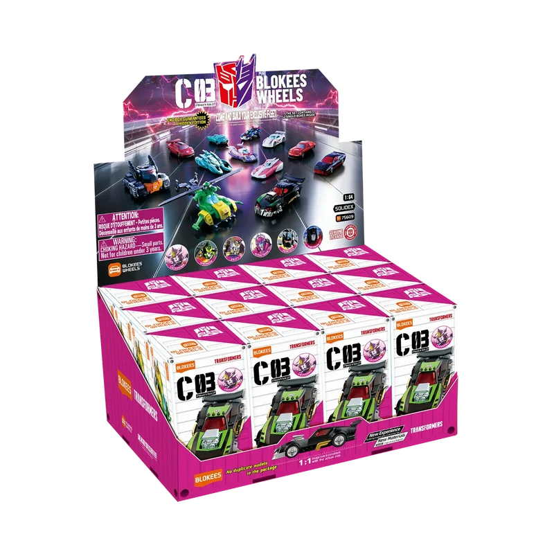 Blokees Wheels | Transformers C03 Wreck'N Rule 2 Blind Box Model Kit