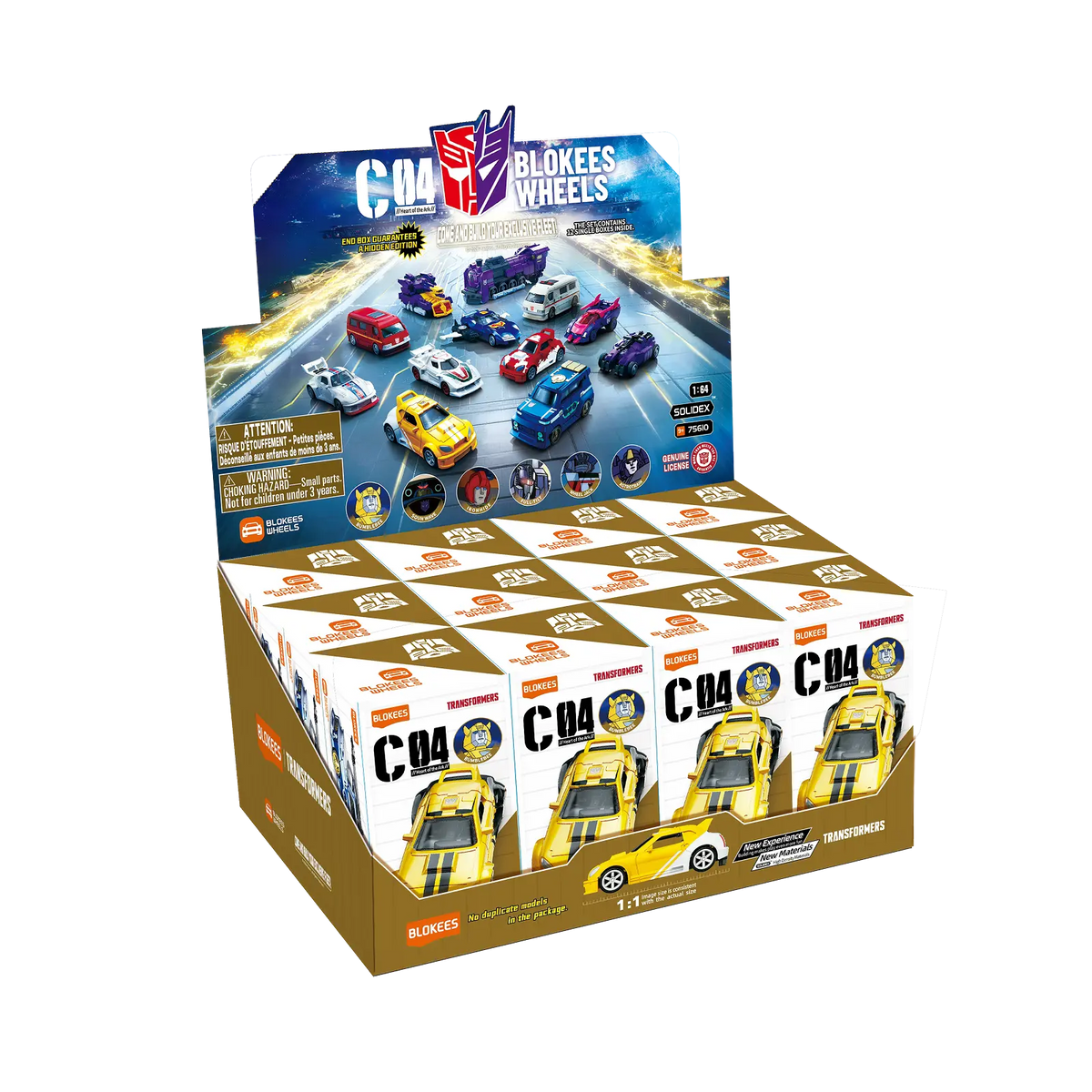 Blokees Wheels | Transformers C04 Heart of the Ark Blind Box