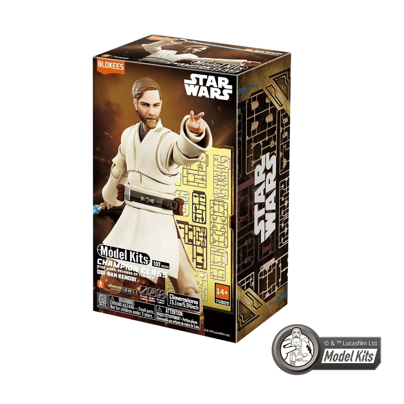 STAR WARS: REVENGE OF THE SITH™ CHAMPION CLASS 09 OBI-WAN KENOBI™ MODEL KITS | BLOKEES