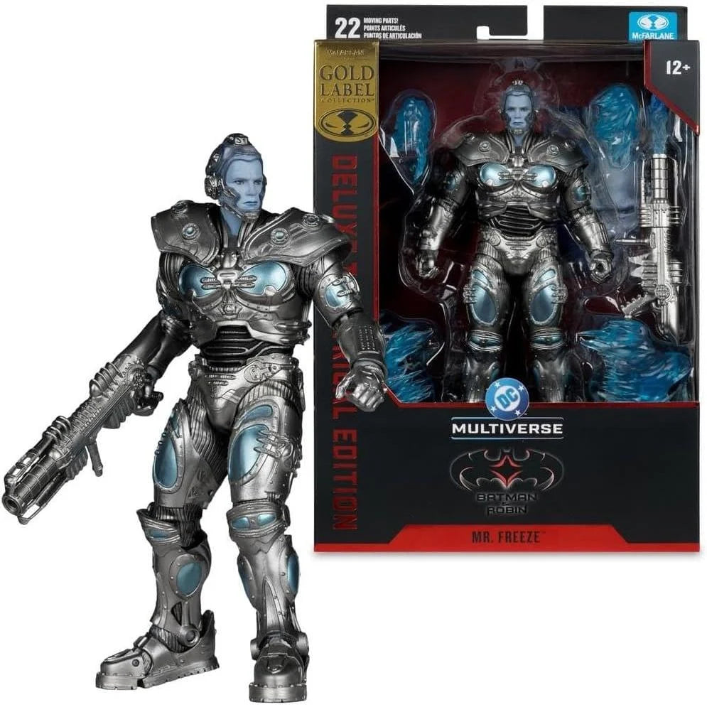 DC Multiverse Mr. Freeze (Batman & Robin) Deluxe Theatrical Edition (Gold Label) Action Figure