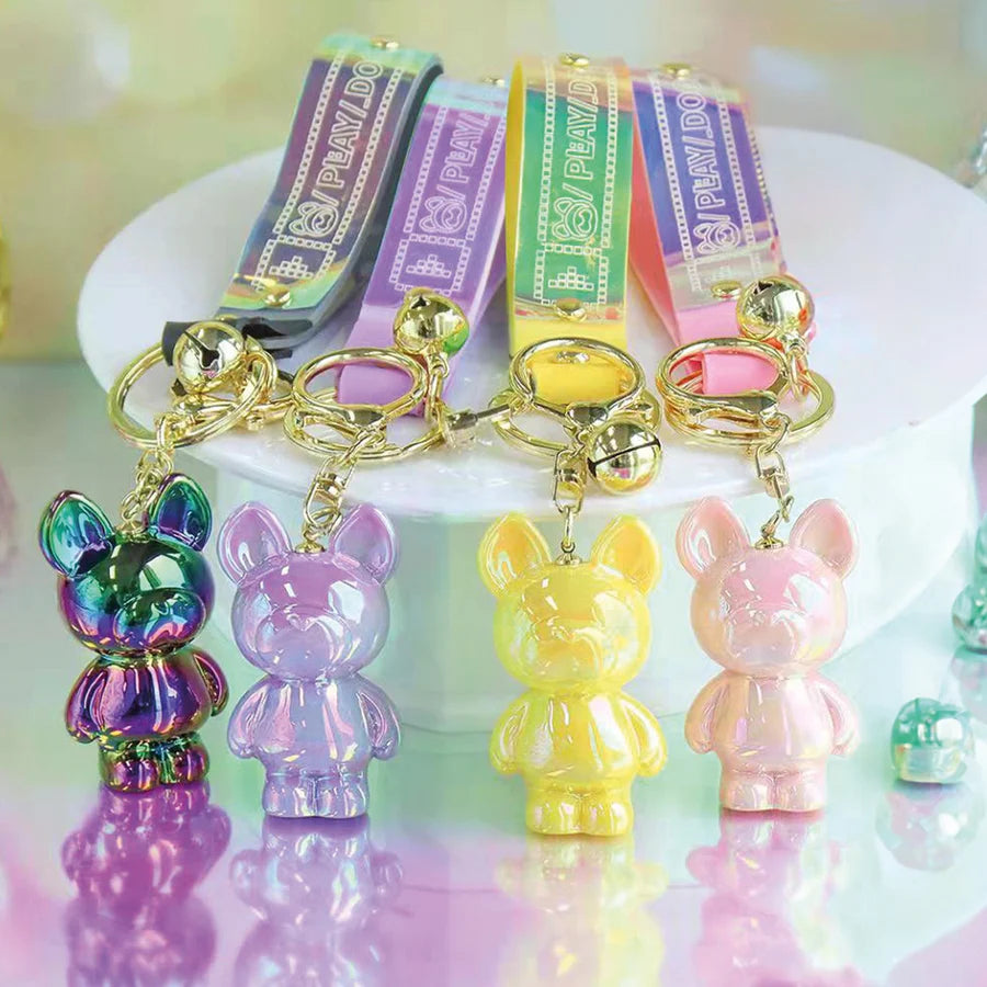 Mima Shiny Pastel Bear Keyring