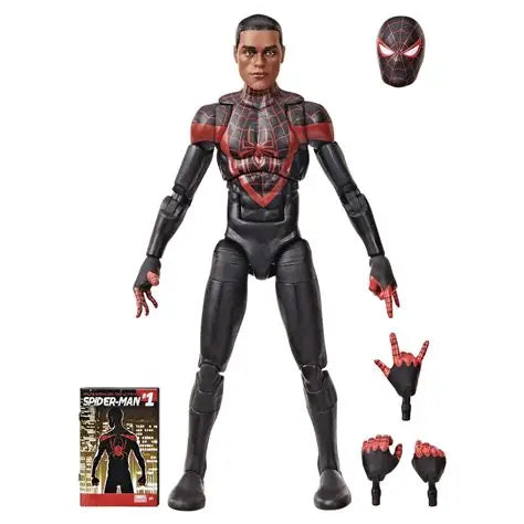 Marvel Legends 6in Miles Morales W/mini Comic Action Figure
