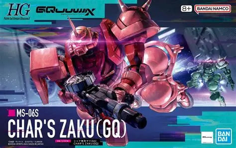 Gundam - HG 1/144: Mobile Suit Gundam GQuuuuuuqx - Char's Zaku (GQ)