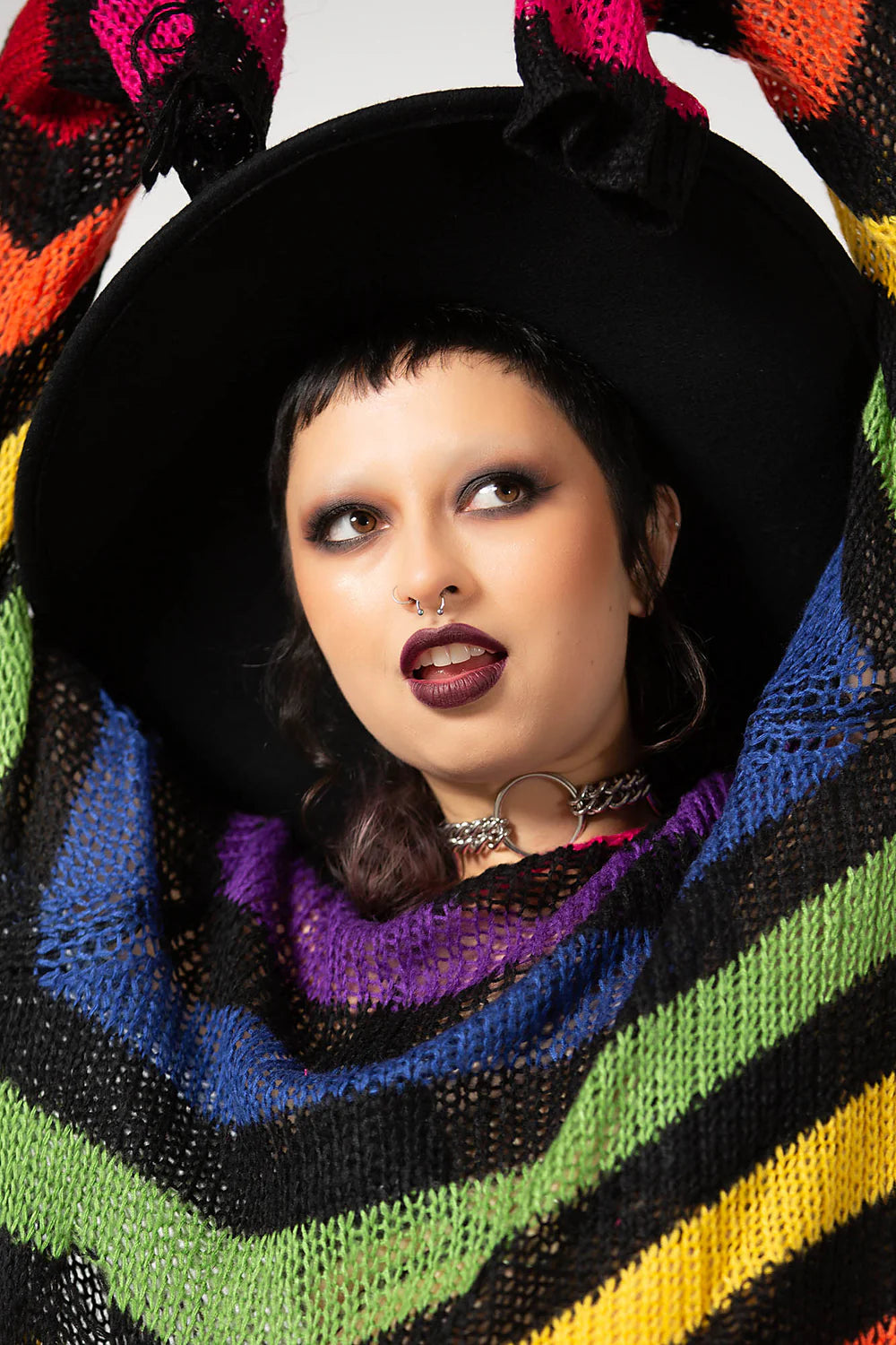 Killstar - Over The Rainbow Knit Sweater