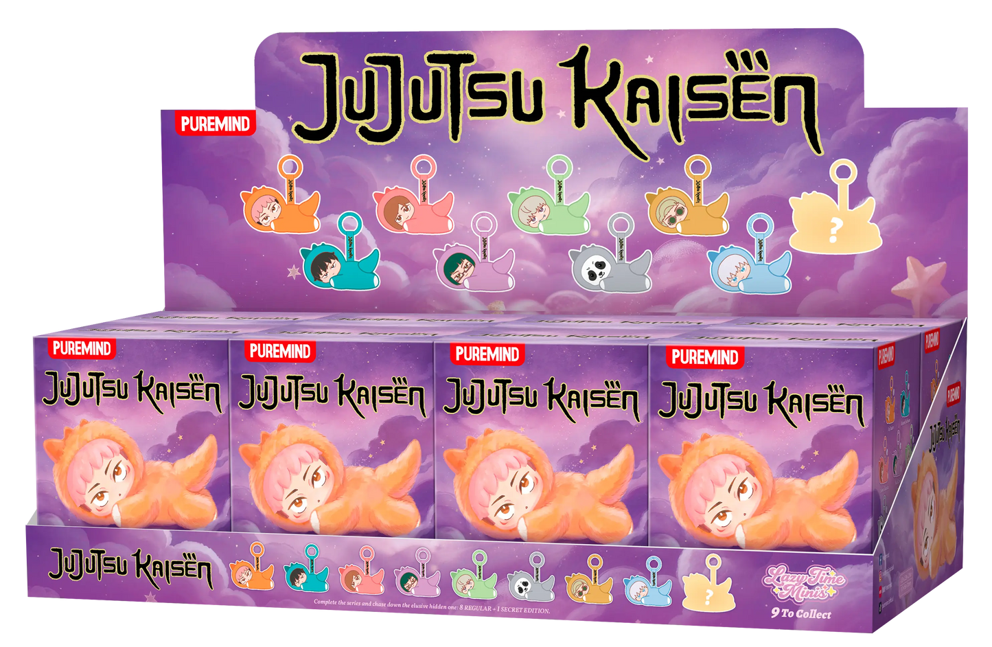 Jujutsu Kaisen Vinyl Plush Lazy Time Minis (Blind Box)