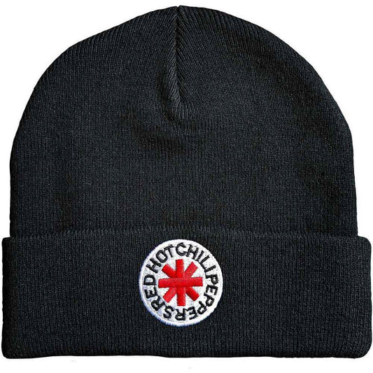 Red Hot Chili Peppers Unisex Beanie Hat: Classic Asterisk (Black)