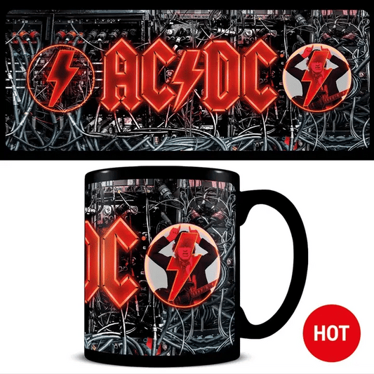 AC/DC (Power Up) Heat Changing Mug