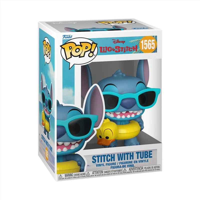 Lilo & Stitch POP! Vinyl Figure Stitch with Tube 9 cm