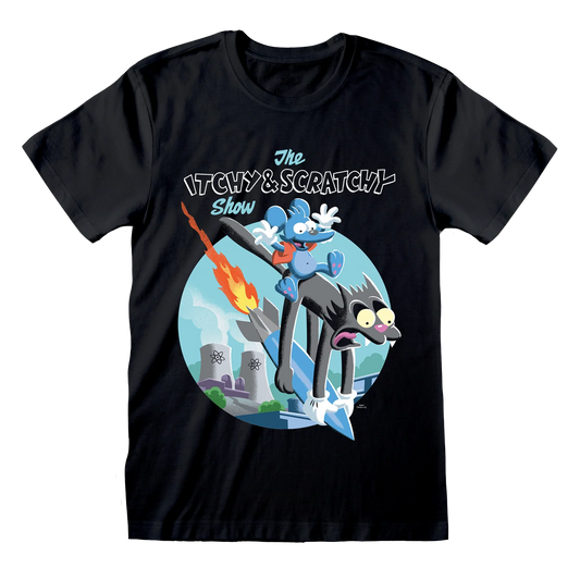 ITCHY & SCRATCHY BOMB T-SHIRT