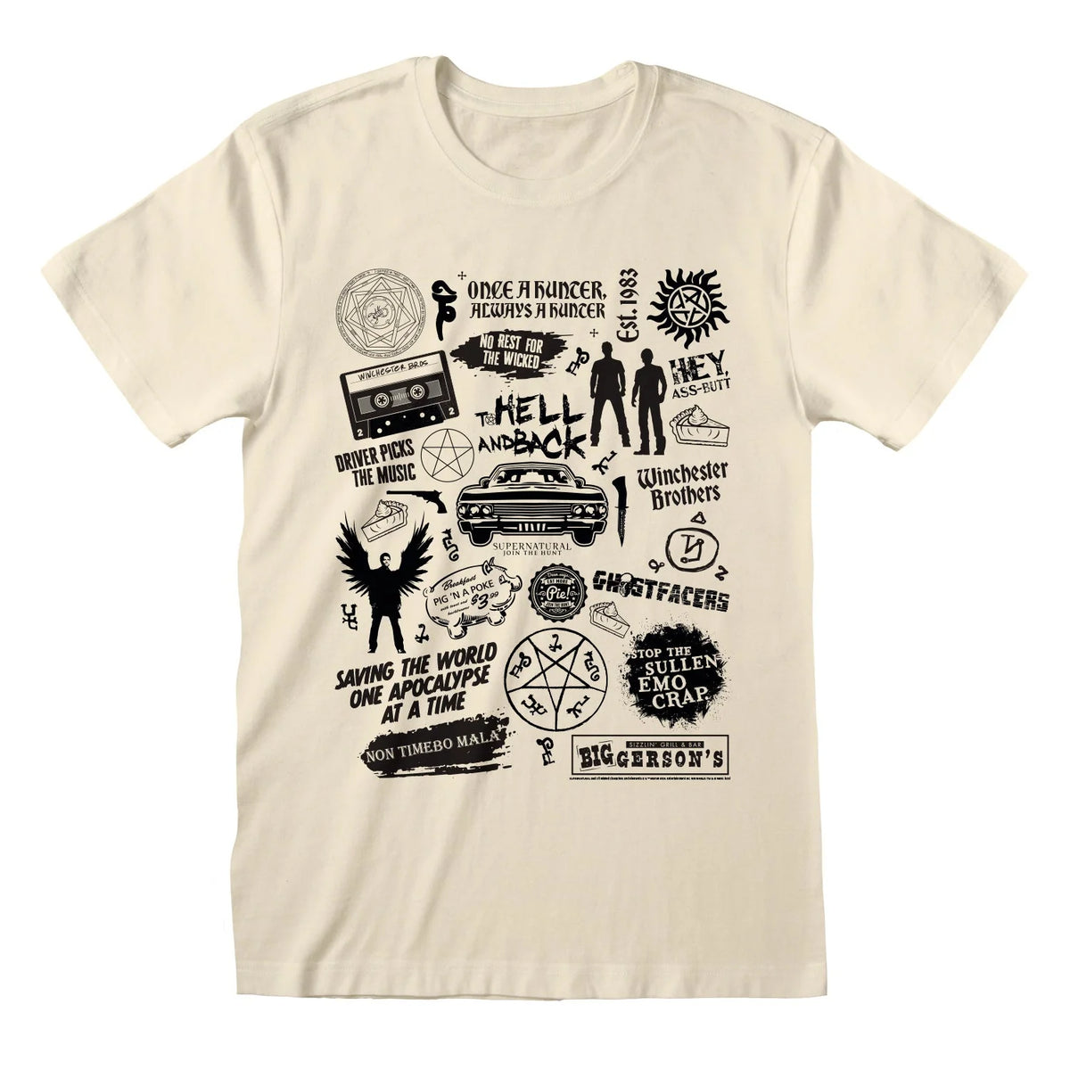 SUPERNATURAL - ICONS T-SHIRT