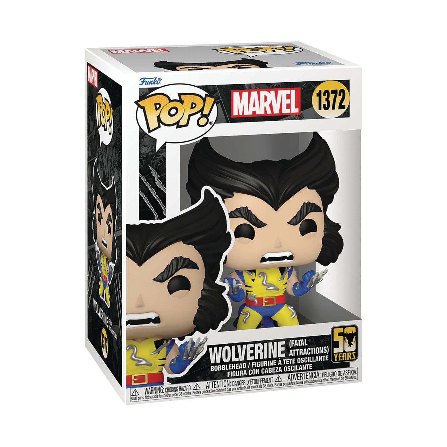 Funko POP! Vinyl Figure - 9cm Wolverine 50th: Wolverine w/ Adamantium