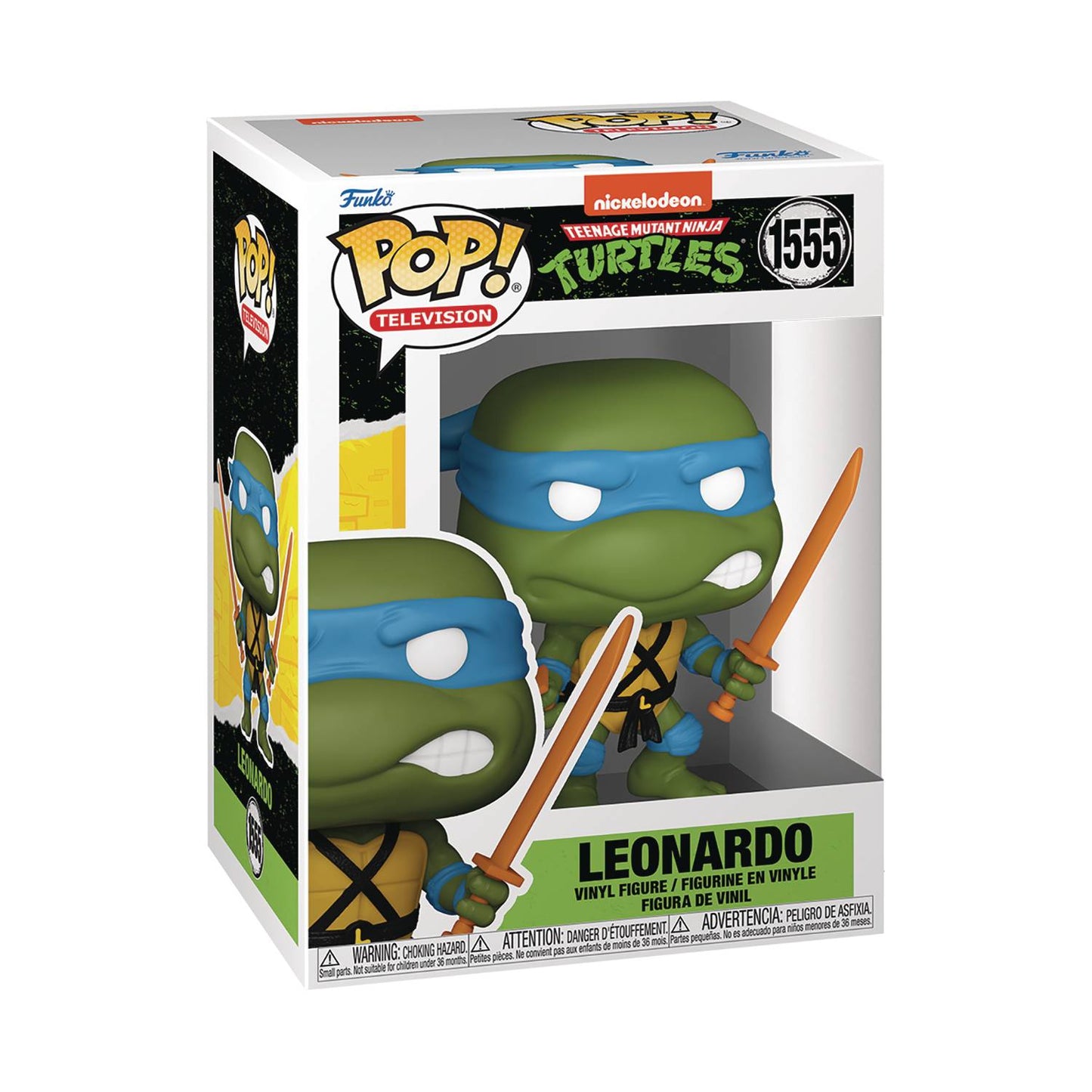 Pop Tv Tmnt S4 Leonardo Vin Fig