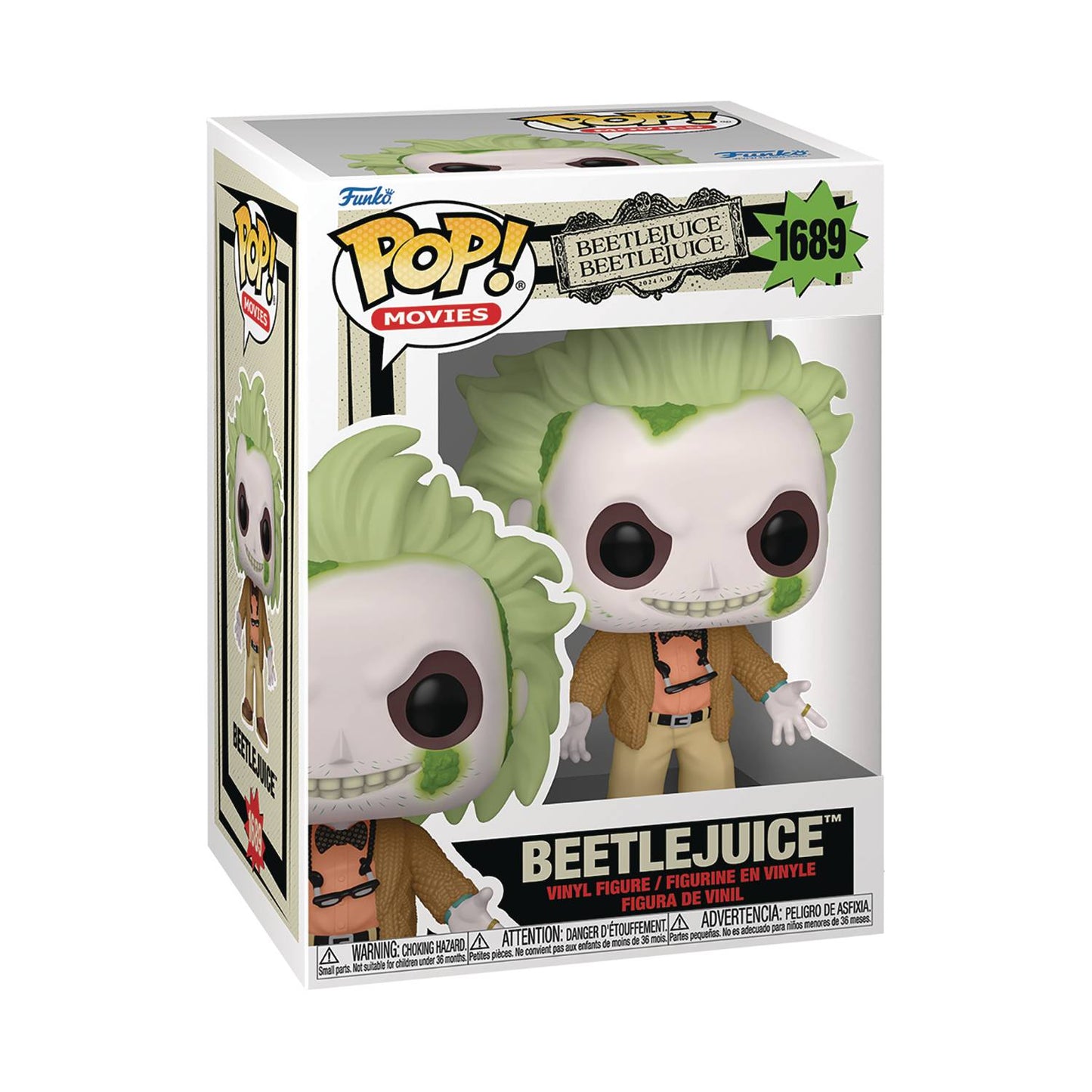 Funko Pop Movies Beetlejuice 2 Beetlejuice Vin Fig