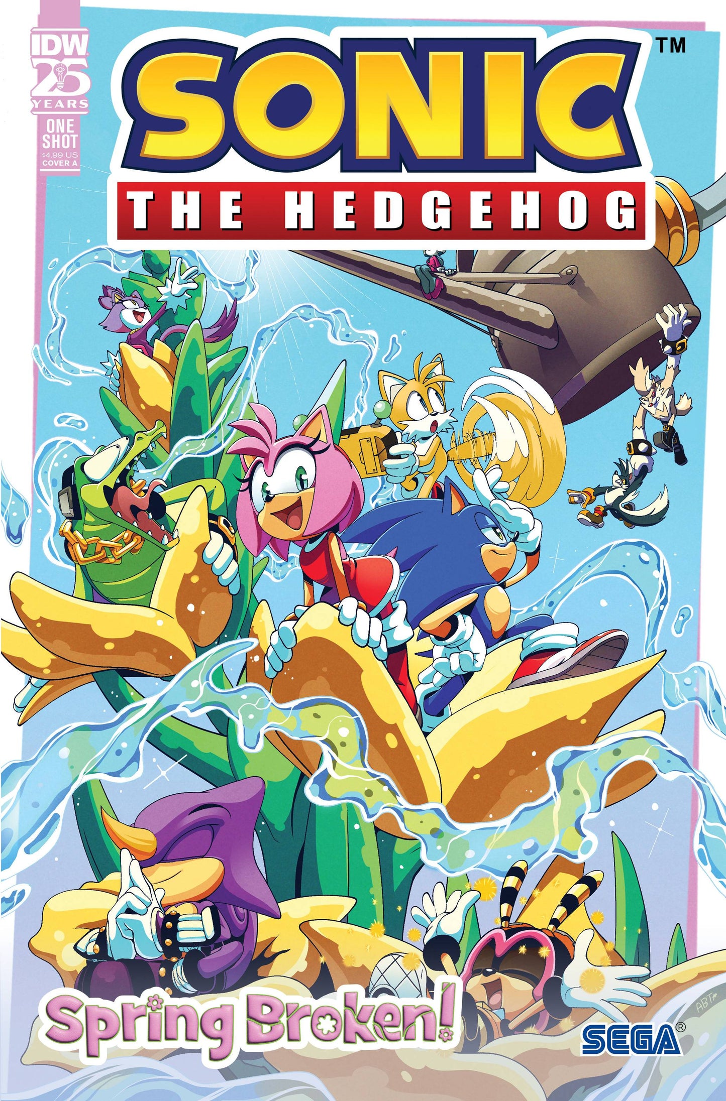 SONIC THE HEDGEHOG SPRING BROKEN #1 CVR A THOMAS