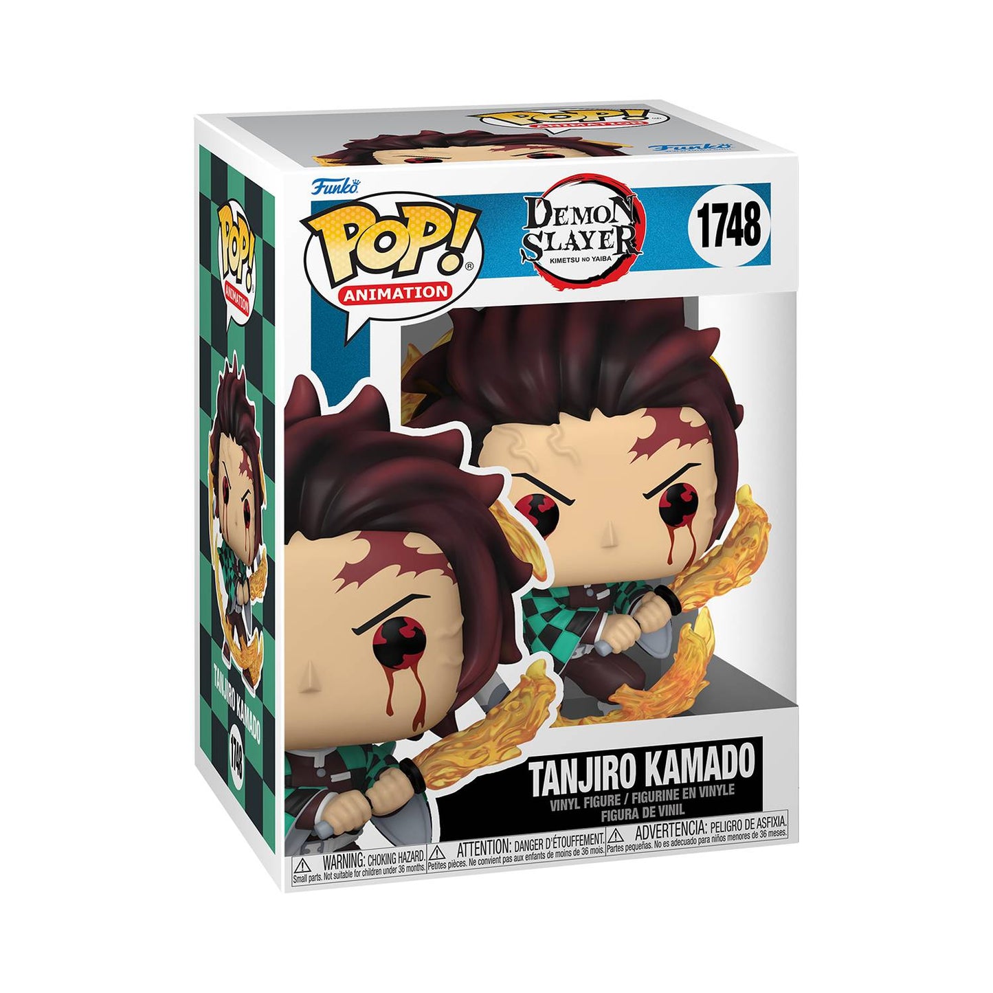Pop Animation Demon Slayer Tanjiro Sun Breathing Vin Fig
