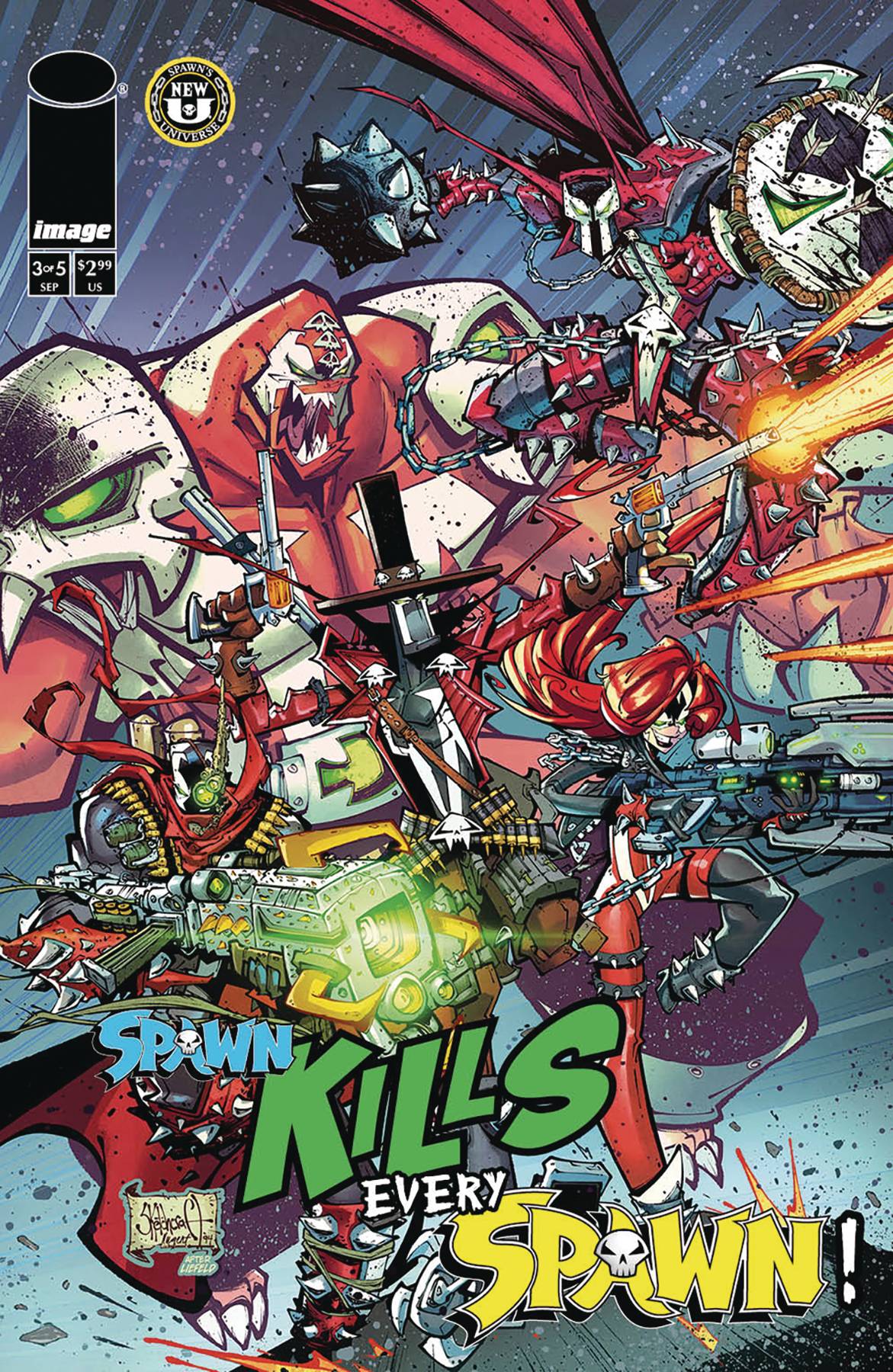 Spawn Kills Every Spawn #3 (Of 5) Cvr A Duenas