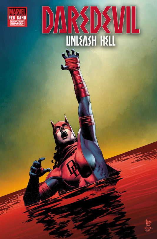 Daredevil Unleash Hell Red Band #2 (Of 5) (Polybag) (Res)