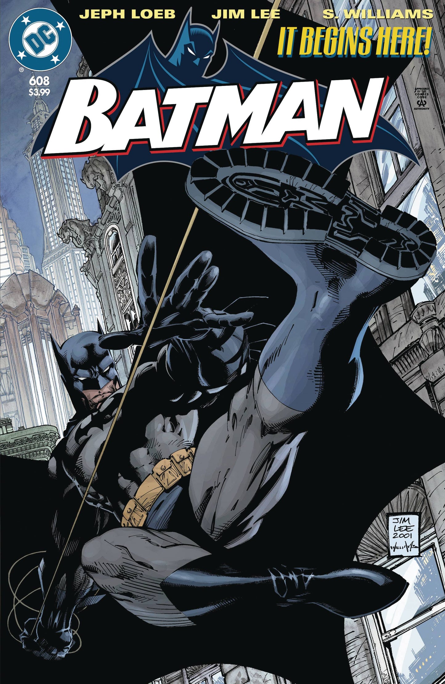 Batman #608 Facsimile Editioncvr A Jim Lee