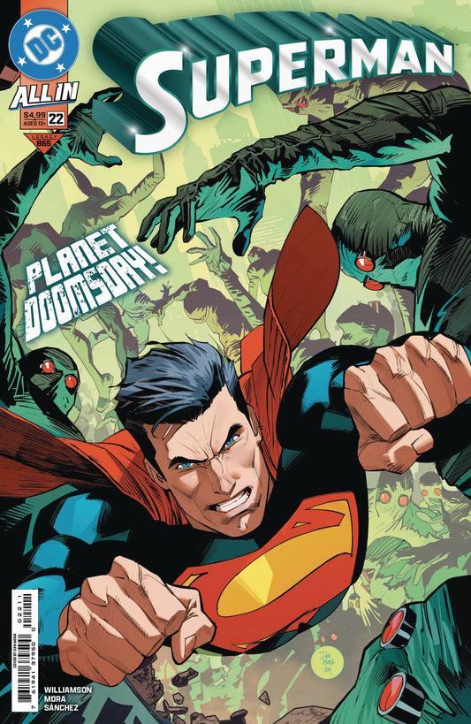 SUPERMAN #22 CVR A DAN MORA