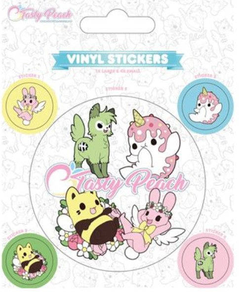 Vinyl Stickers - Tasty Peach (Character Collection)