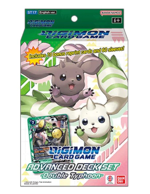 Digimon Card Game: Advanced Deck Set - Double Typhoon (ST17)