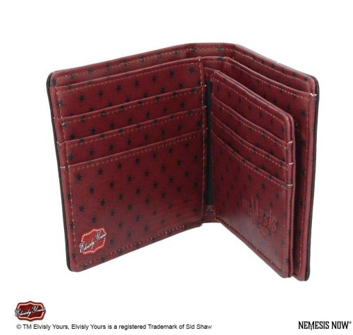 Officially Licensed Elvisly Yours Elvis Wallet Red 11cm