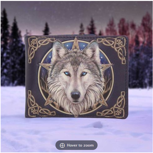 Wild One Wolf Wallet