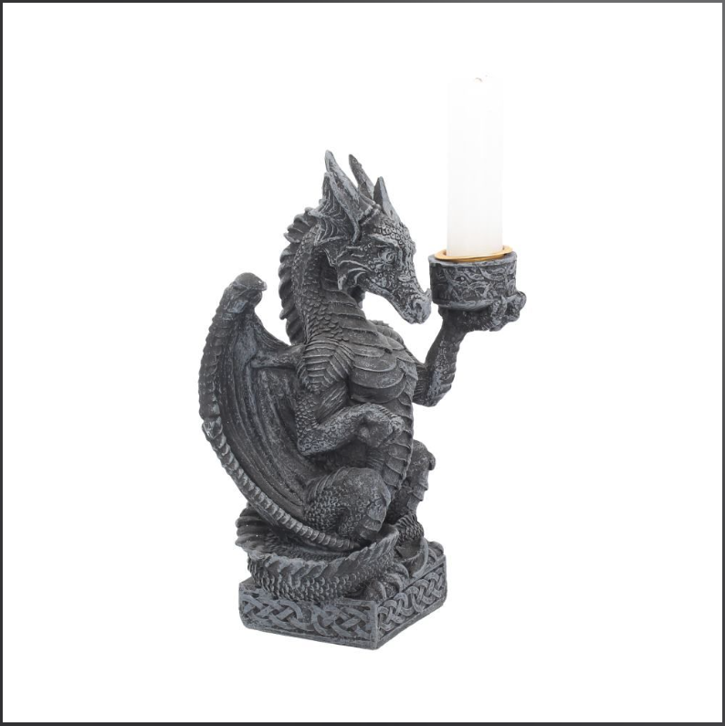 Light Keeper Dragon Candle Holder 15cm