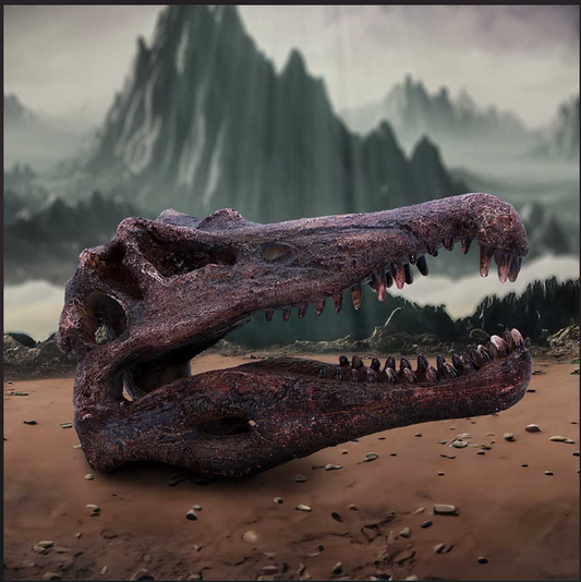 Spinosaurus Skull Resin Replica