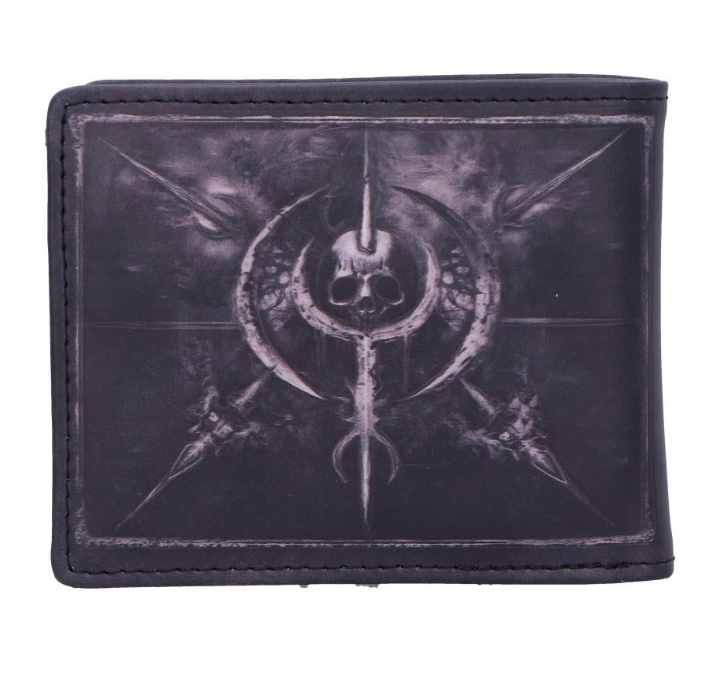 The Dark Augury Embossed Wallet 9.5cm