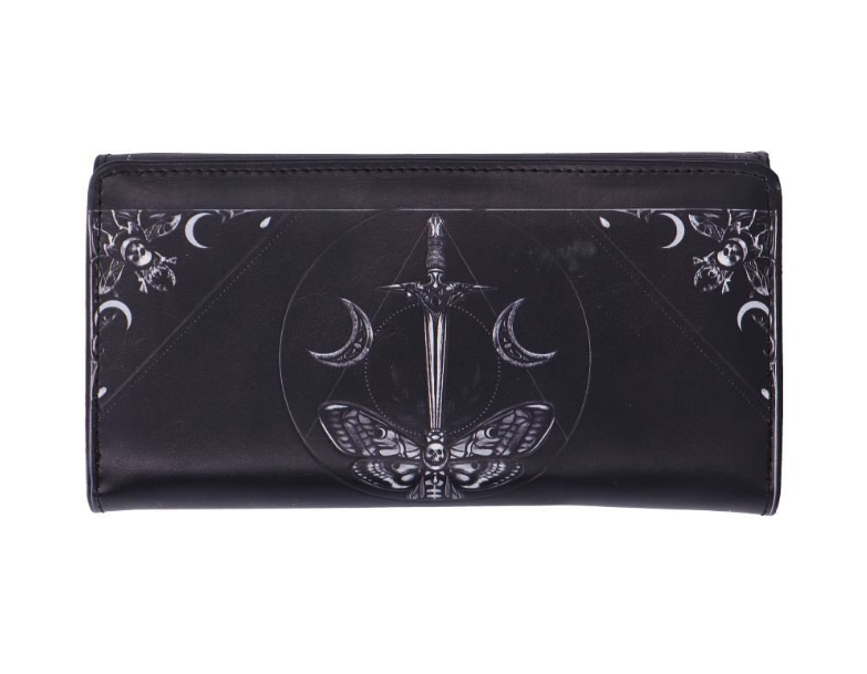 Death’s Head Moth Embossed Purse 9.5cm