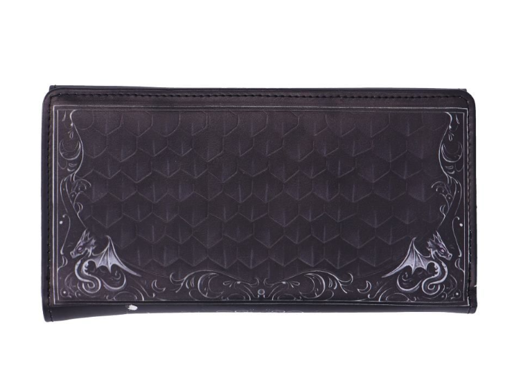 Dragon Scale Embossed Purse 9.5cm