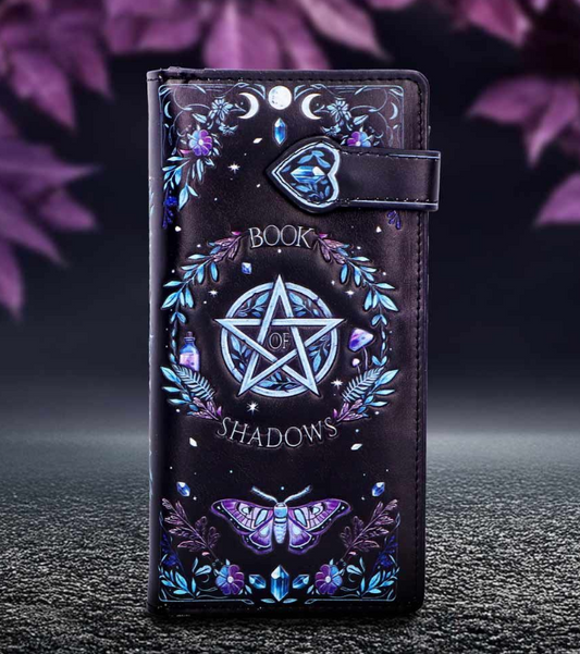 Book of Shadows Embossed Purse 18.5cm