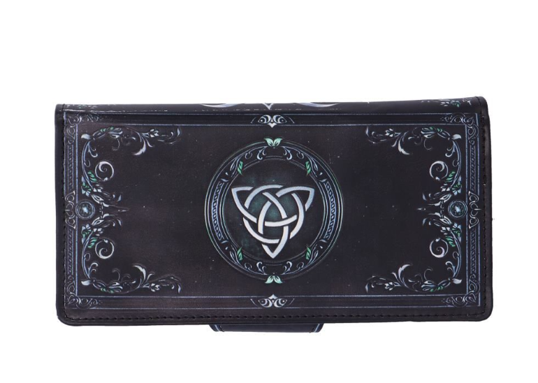 Triple Moon Embossed Purse 9.5cm