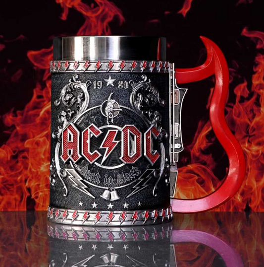 ACDC Back in Black Tankard 16cm