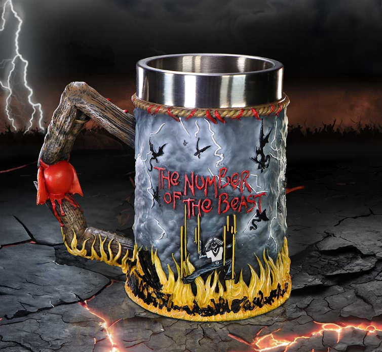 Iron Maiden The Number of the Beast Tankard 16cm