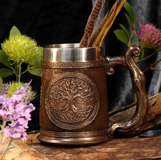Tree of Life Tankard 16cm