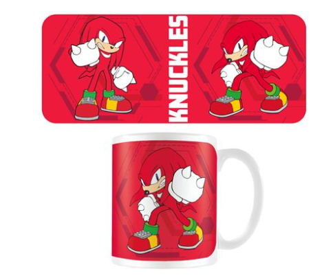 SONIC (KNUCKLES) WHITE MUG