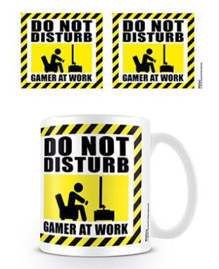 GAMER AT WORK (DO NOT DISTURB) MUG