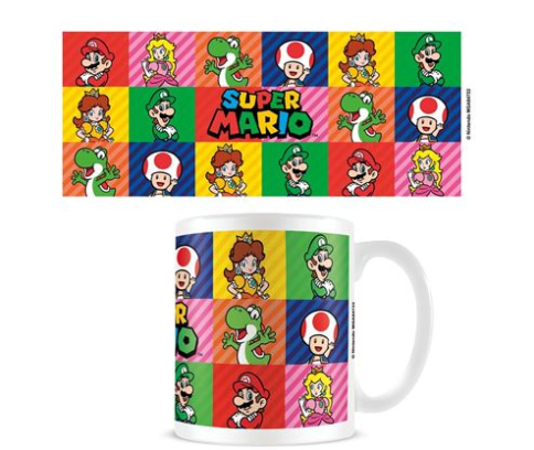 SUPER MARIO (FRIENDS) WHITE POD MUG