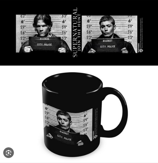 SUPERNATURAL (WANTED) BLACK POD MUG