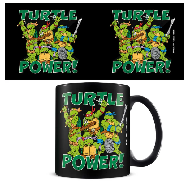 TEENAGE MUTANT NINJA TURTLES (CLASSIC) BLACK MUG