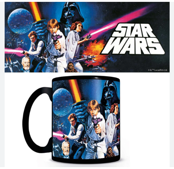 STAR WARS (CLASSIC) BLACK POD MUG
