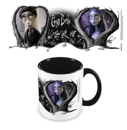 THE CORPSE BRIDE (FRAMES) BLACK COLOURED-INNER MUG